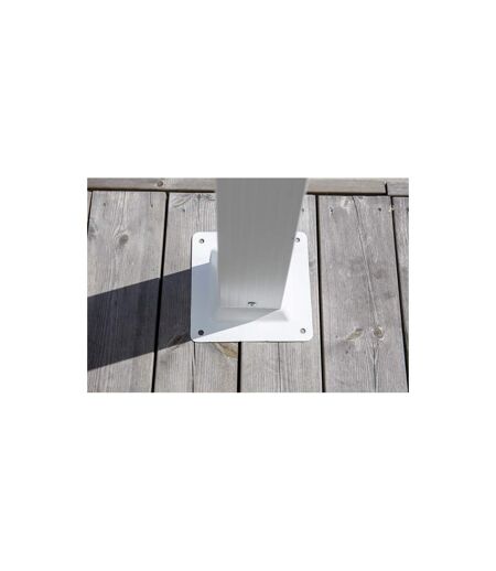 Pergola Avec Toit Lazio 395cm Blanc