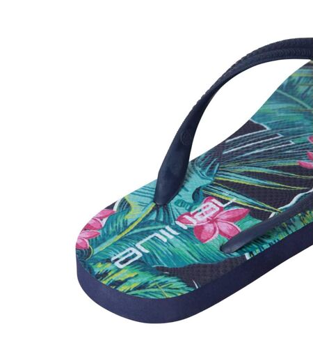 Tongs oceana femme rose Animal