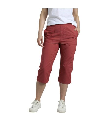Womens/ladies anyar ripstop 3/4 length trousers desert rose Weird Fish