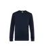 Pull À Col Ras Du Cou King Pour Hommes Bleu Marine B&C-1
