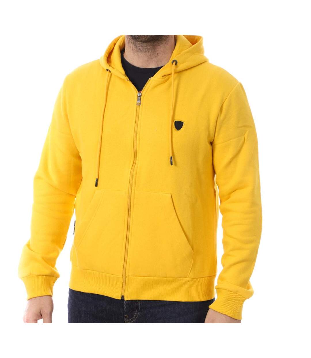 Sweat zippée jaune homme redskins loyal - 3xl-1