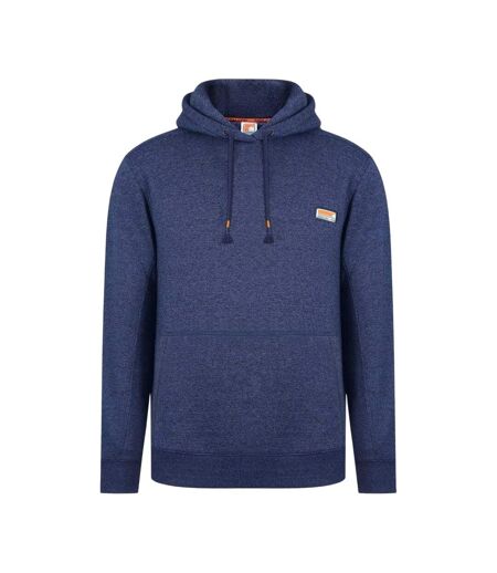 Sweat À Capuche Motif/style Signature Oth Homme Bleu Indigo Chiné SoulCal