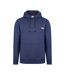 Sweat À Capuche Motif/style Signature Oth Homme Bleu Indigo Chiné SoulCal-1