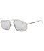 Mens Sunglasses One Size Silver Hugo Boss-1