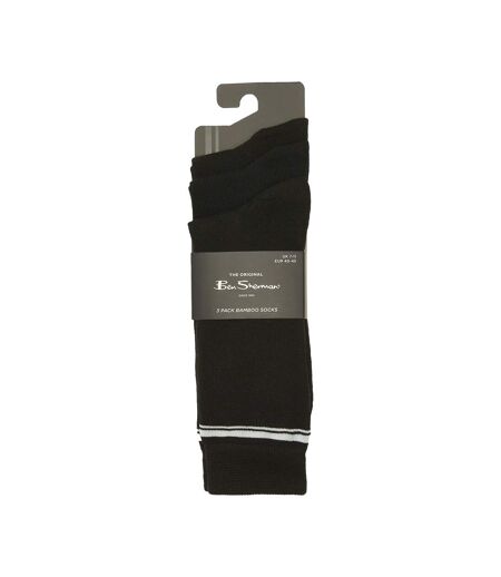 Chaussettes Motif/style À Rayures Homme Noir Ben Sherman