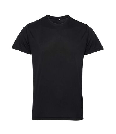 TriDri Mens Performance Melange Recycled T-Shirt (Black) - UTRW8293
