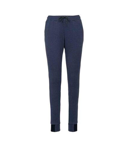 Pantalon femme bleu marine chiné Proact