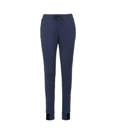 Pantalon femme bleu marine chiné Proact