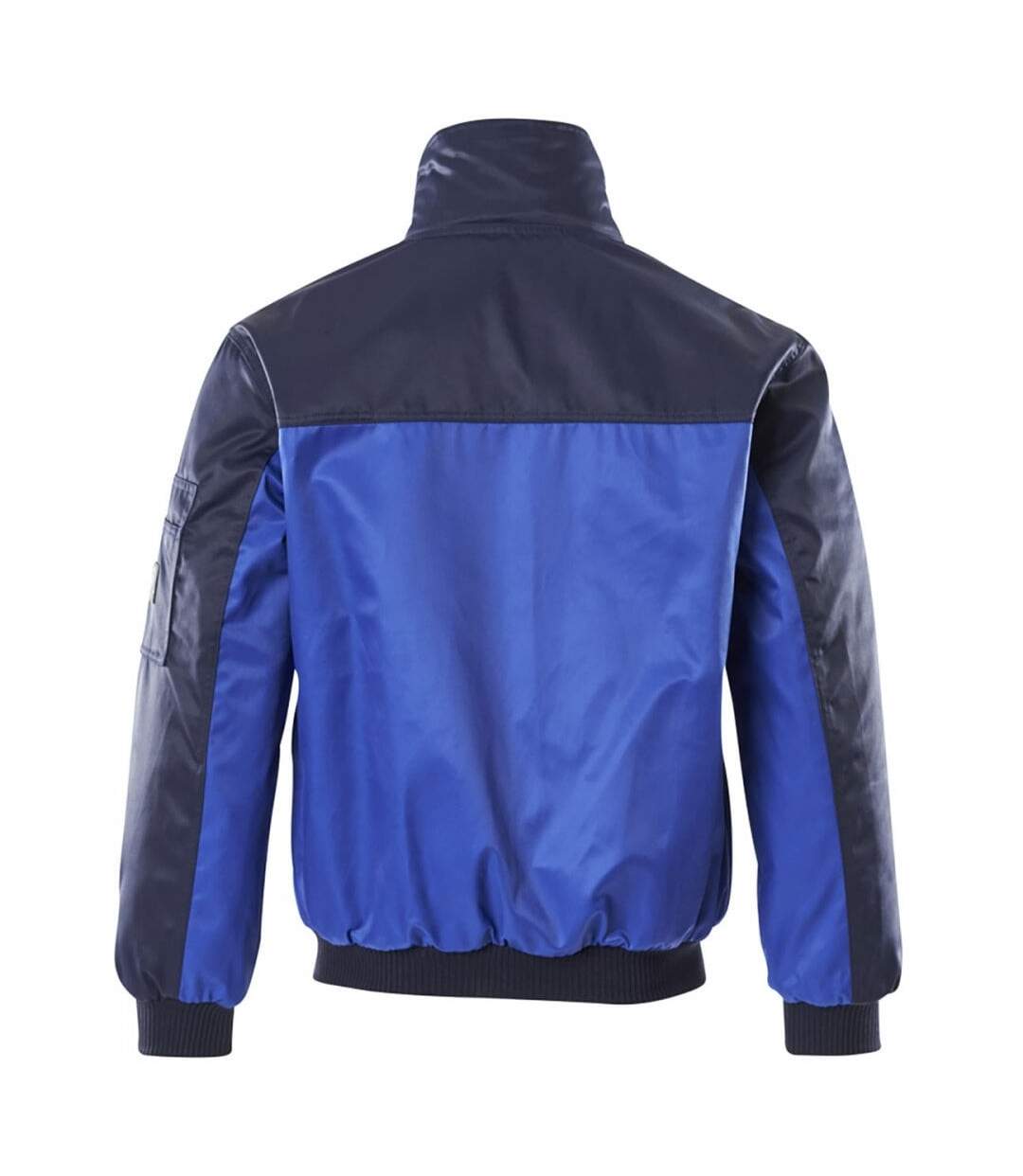 Mens Image Pilot Jacket Royal Blue Navy Mascot-2