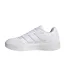 Womens/ladies Courtblock Platform Trainers White Adidas-3