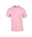 T-shirt Adulte Rose Clair Gildan-2