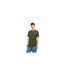 Pack Of 5  Mens Noa Crew Neck T-shirt  White Black Navy Forest Jack And Jones-1