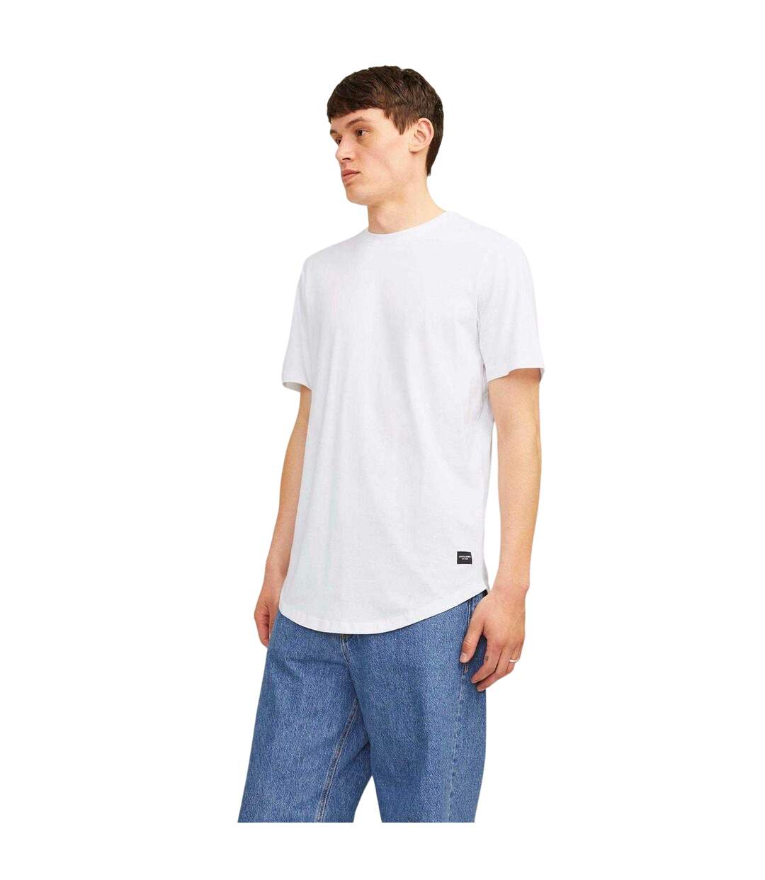 Pack Of 3  Mens Noa Crew Neck T-shirt  White Navy Black Jack And Jones-2