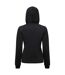 Womens/ladies spun dyed hoodie black TriDri