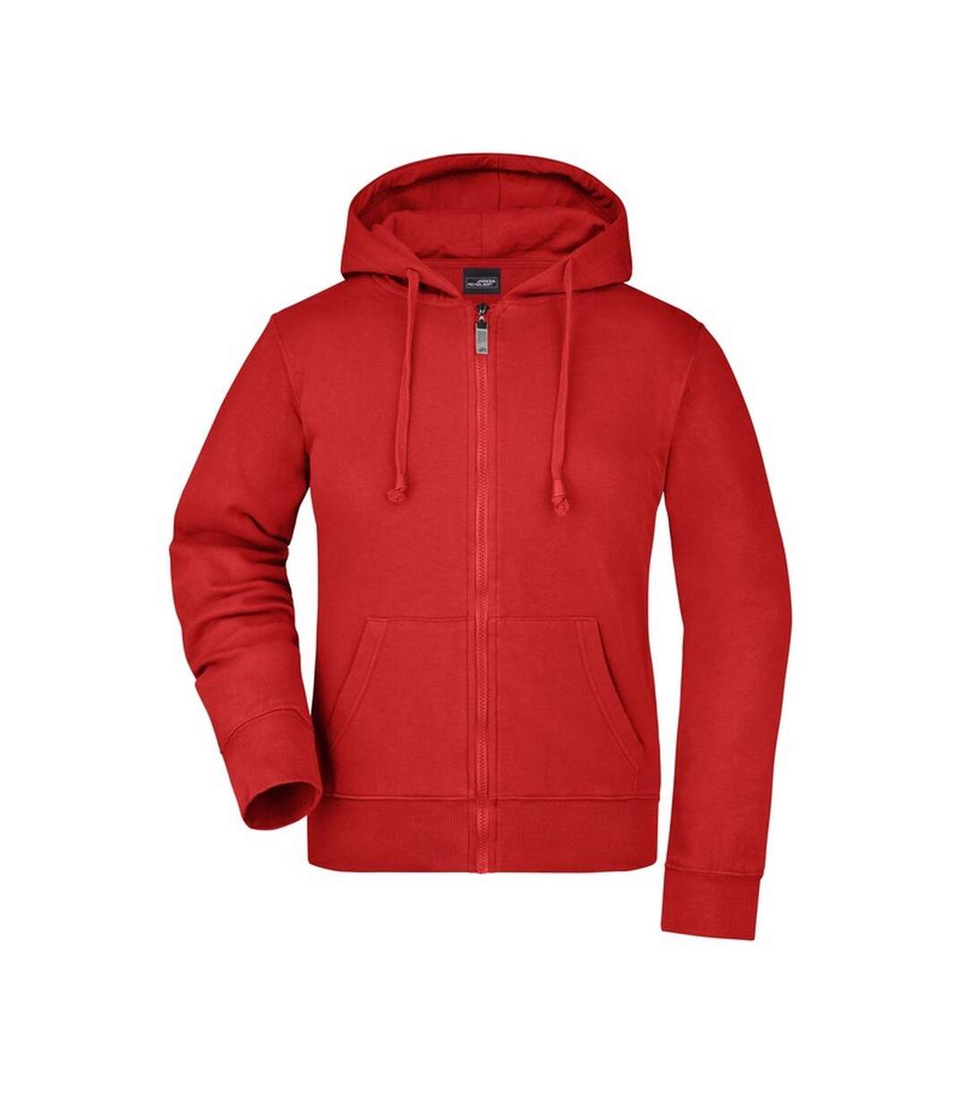 Veste À Capuche Femme Rouge James And Nicholson-1