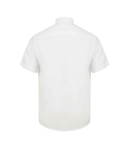 Chemise homme blanc Henbury