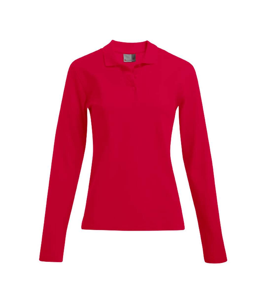 Polo Femme Rouge Feu Promodoro-1