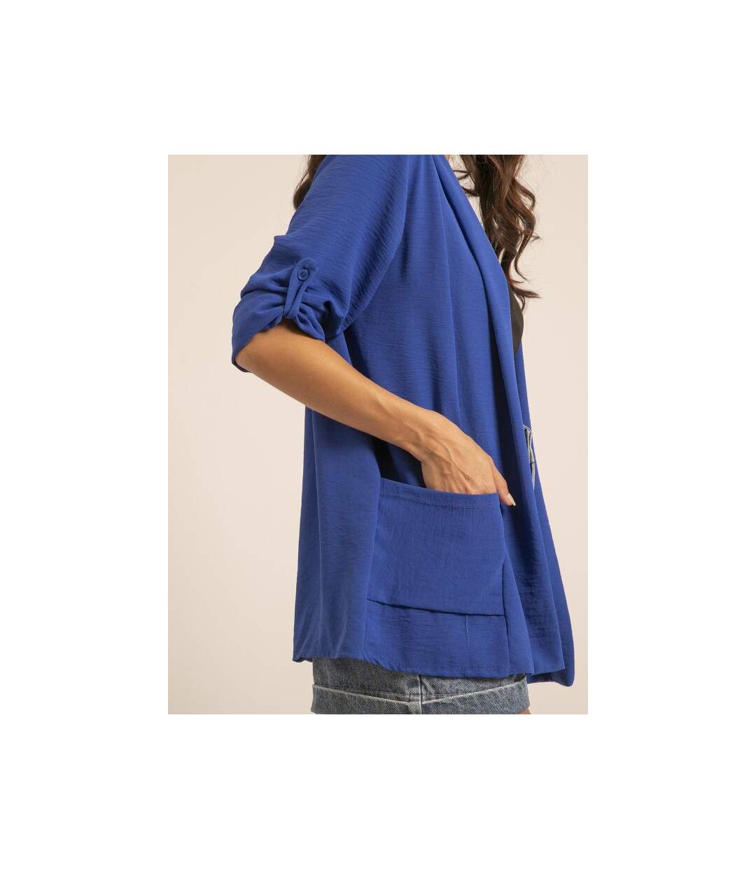 Veste col châle ULIPA - Dona X Lisa-3