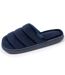 Isotoner Chaussons Mules homme semelle ultra moelleuse-1