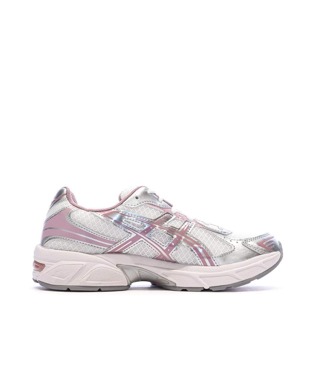 Baskets blanches/roses mixte asics gel-1130-2