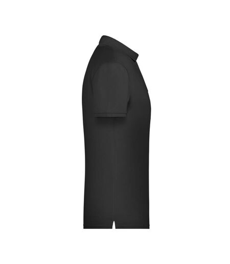 Polo Basic Homme Noir James And Nicholson
