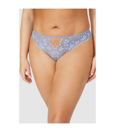 Gorgeous Womens/Ladies Floral Embroidered Panties (Bluebell) - UTDH4398