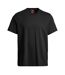 Mens Shispare Cotton T-shirt Black Parajumpers-1
