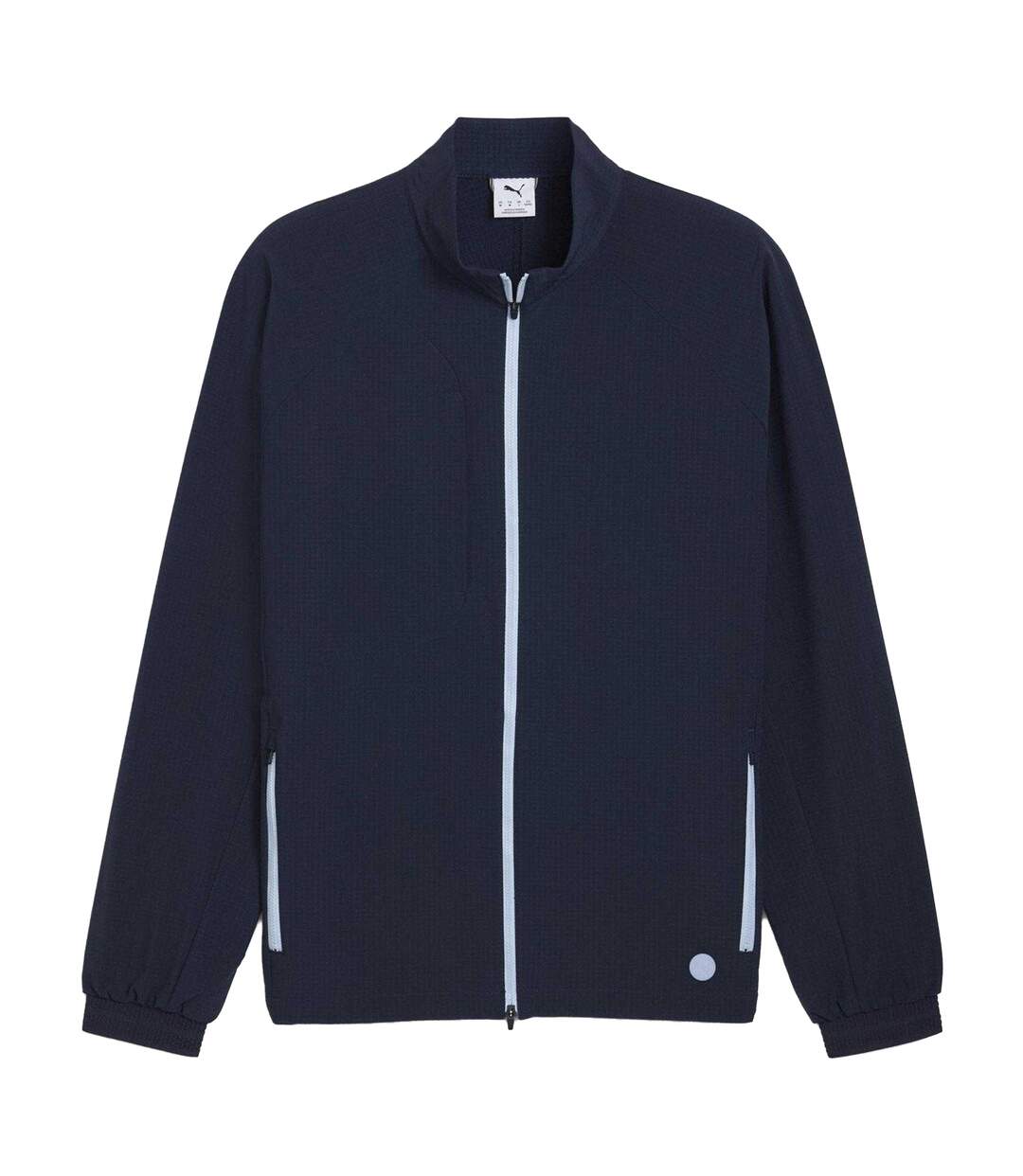 Mens Cypress Performance Golf Soft Shell Jacket Deep Navy Puma-1