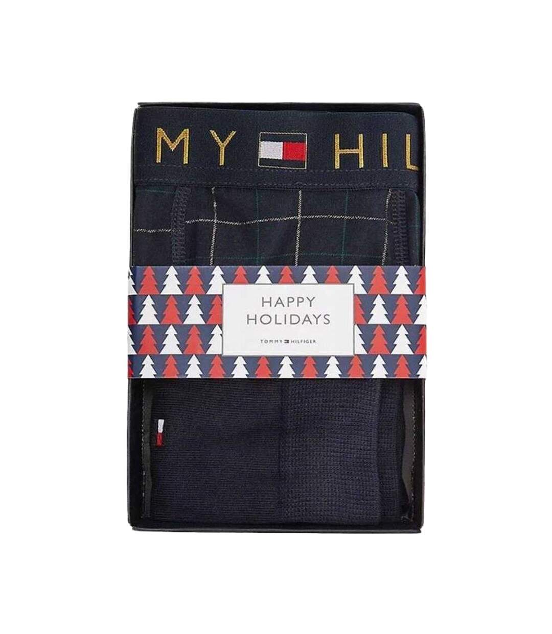Ensemble Boxer Homme Bleu Marine Tommy Hilfiger-4