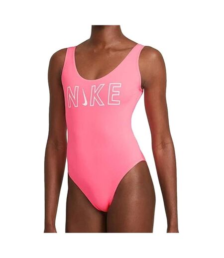 Maillot de bain Rose Femme Nike Back - L