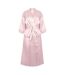 Towel City Womens/Ladies Satin Robe (Light Pink) - UTPC6203