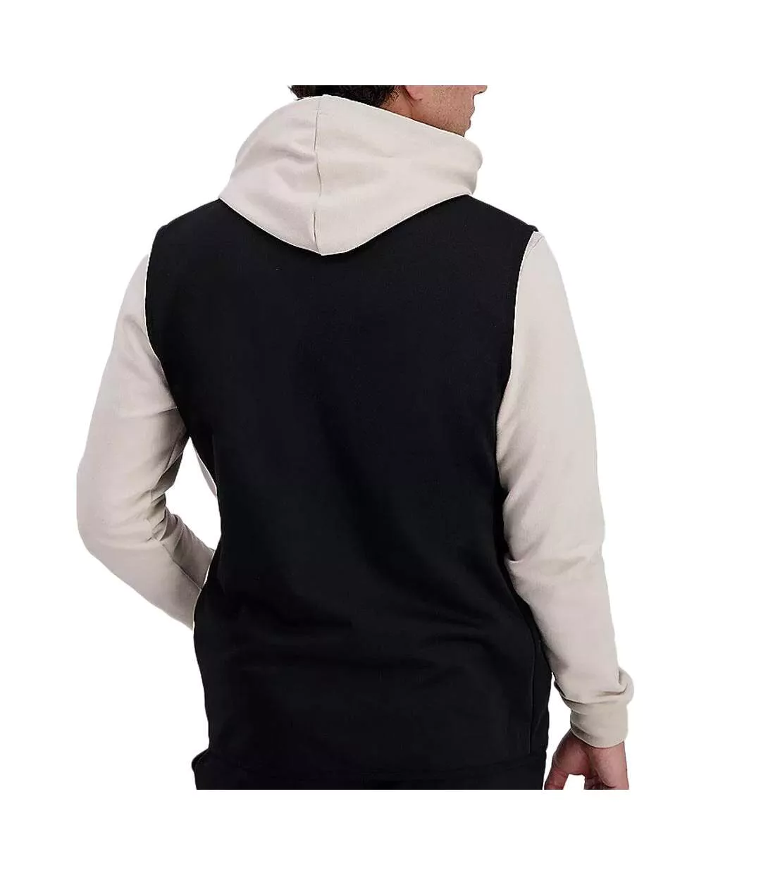 Veste sans manches noir homme le coq sportif contemporain-2
