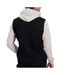 Veste sans manches noir homme le coq sportif contemporain-2
