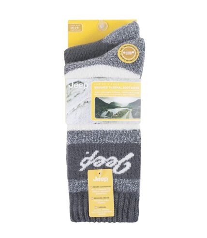 2 Pack Breathable Cushioned Thermal Boot Socks