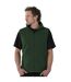 Jerzees Color Fleece Gilet Jacket / Bodywarmer (Bottle Green)