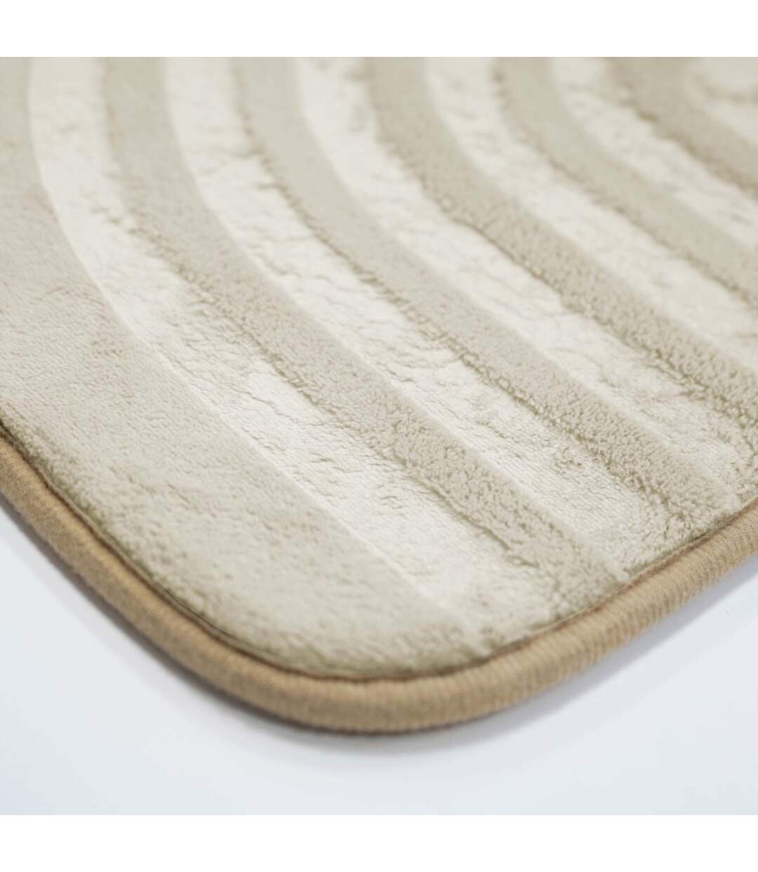 Tapis de Bain Microfibre Allure 45x75cm Taupe-3