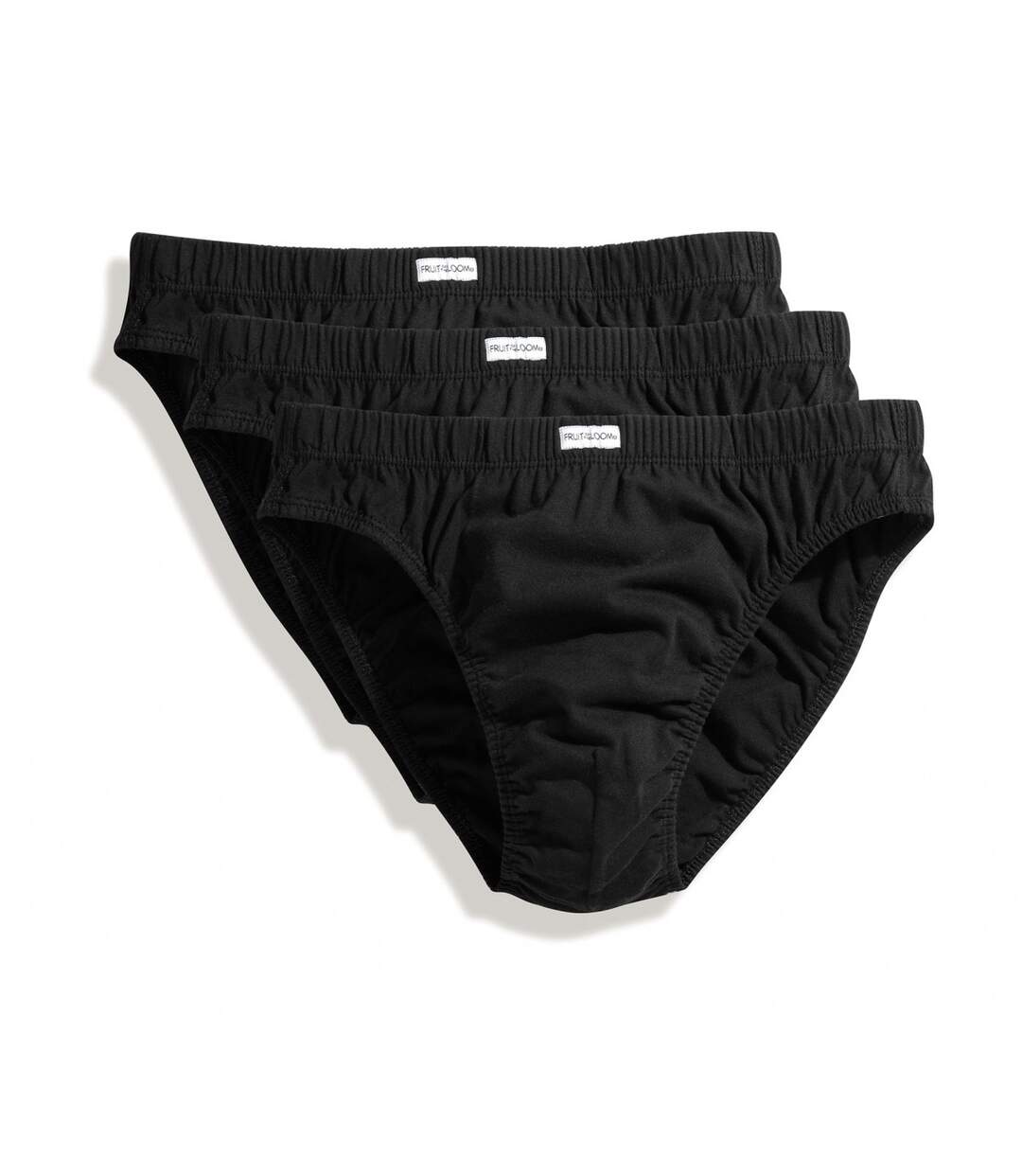 Lot 3 slips Homme - coton - noir - trio Pack 67-012-6-1