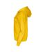 Cottover Womens/Ladies Full Zip Hoodie (Yellow)