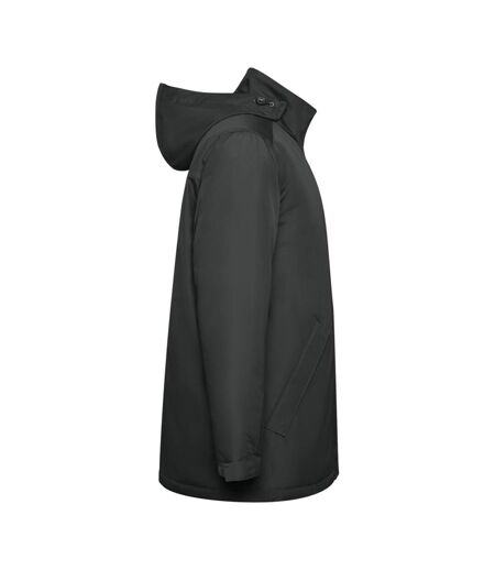 Mens America Padded Parka Dark Lead Roly