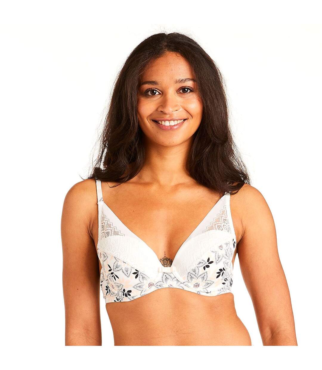 Soutien-gorge ampliforme ivoire Imperatrice