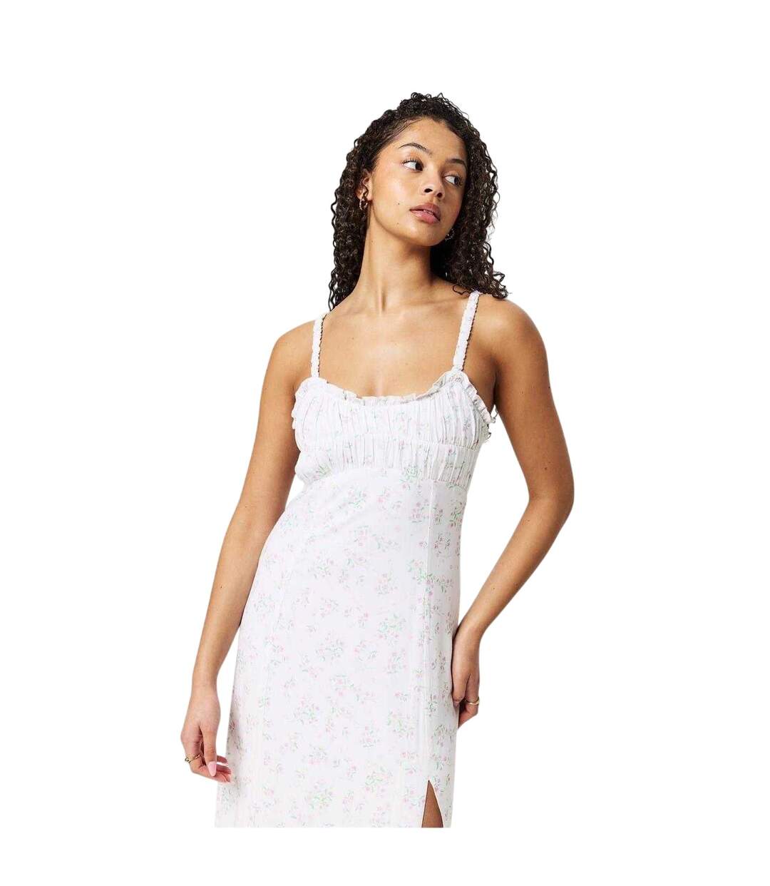 Robe Mi-longue Femme Blanc Jack Wills-4