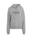 Sweat À Capuche Motif/style Logo Jeans Femme Gris Guess-2