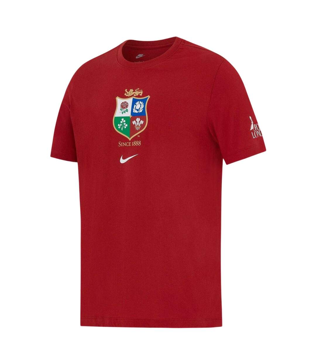 T-shirt Motif/style British & Irish Lions Homme Rouge Blanc Nike-3