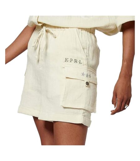 Short beige femme kaporal slack