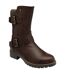 Bottes De Motard Jemima Femme Marron Lotus Shoes-1
