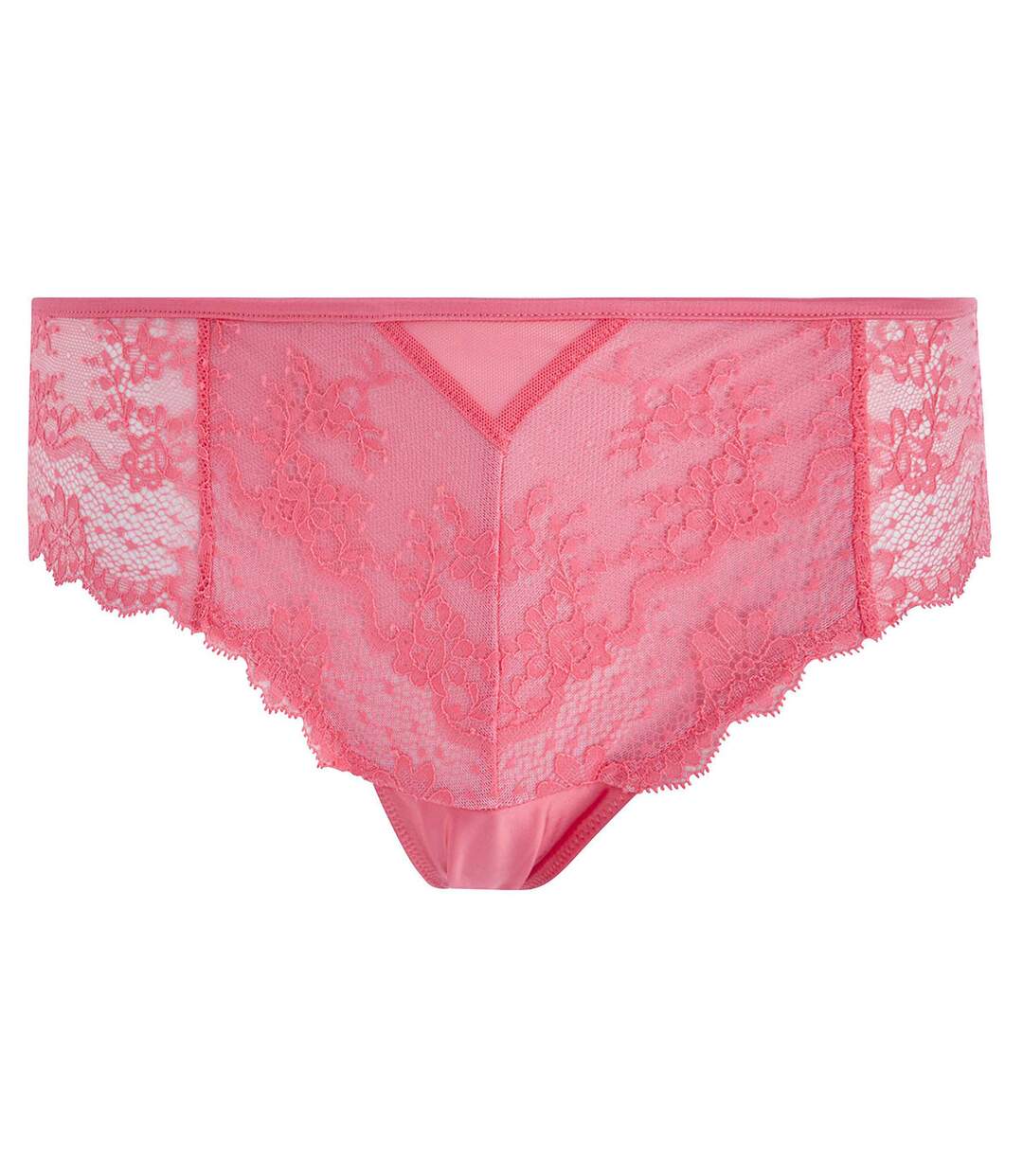 Shorty tanga rose Etoile-1