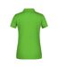 Polo Bio Workwear Femme Vert Citron James And Nicholson-2