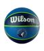 Ballon De Basket Motif/style Nba Minnesota Timberwolves Taille 7 Bleu Wilson-1