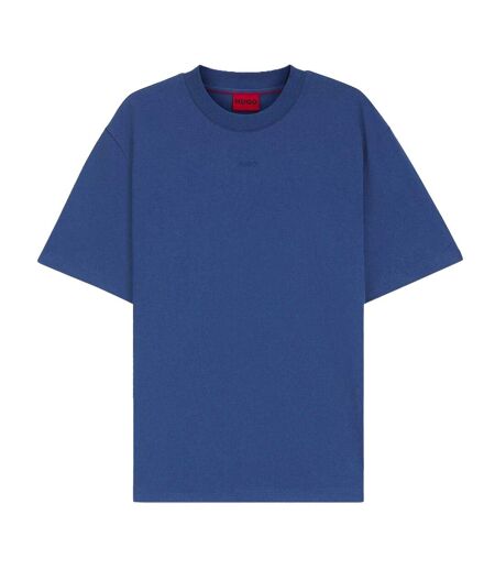 Mens Heavyweight Relaxed Fit T-shirt Medium Blue Hugo Boss