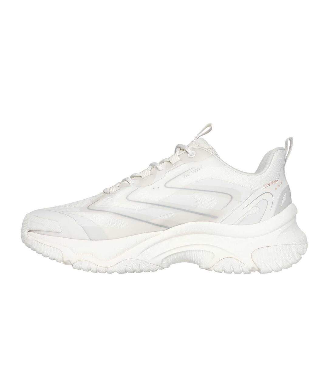 Baskets Moonhiker Femme Blanc Cassé Skechers-2